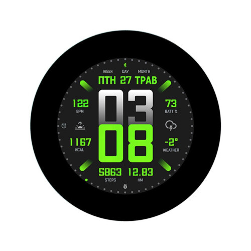 2.1-Inch Round Touch Screen Development Board ESP32-S3 Chip WiFi/BLE5  Board QMI8658 Six-Axis Sensor