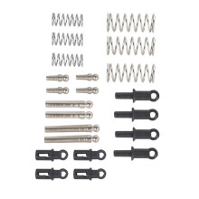 Para 1/18 LDRC A86 LD1801 LD1802 LD1803 LD1804 A01 A02 Amortiguador Delantero y Trasero Piezas de Actualización de Coche RC