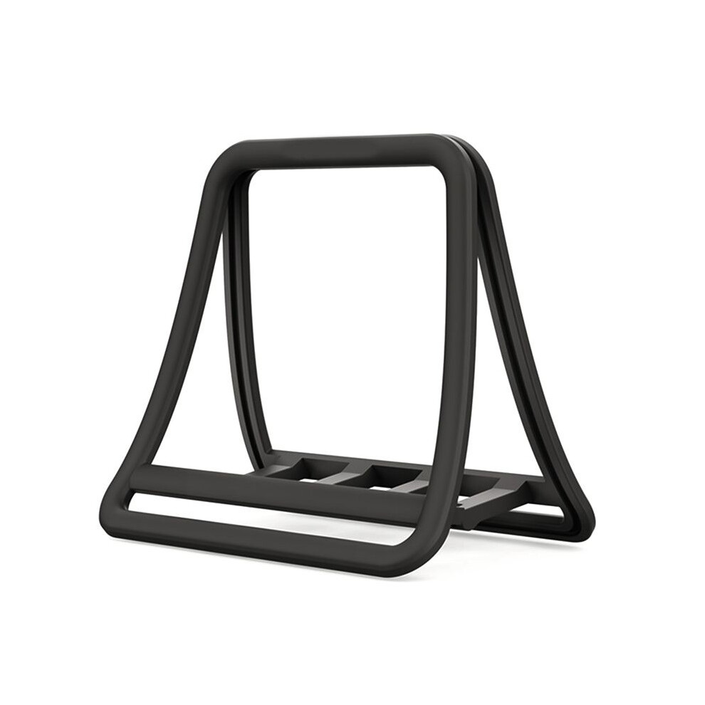 Adjustable Vertical Laptop Stand - Notebook & Tablet Holder Vertical Storage Rack Black 4713781261138