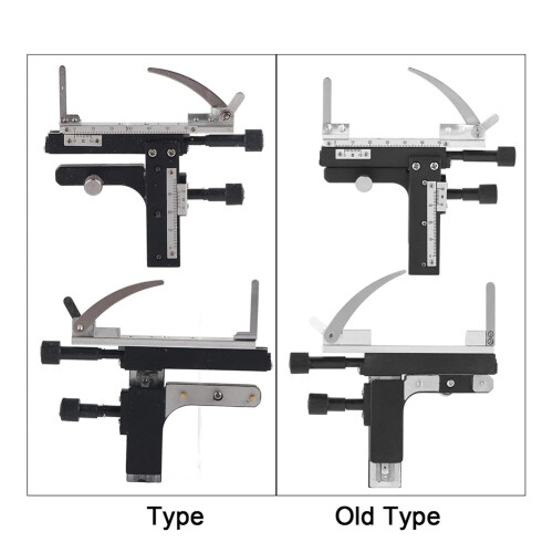 Microscope Mechanical Stage, Mechanical Stage Microscope, Professional Attachable Mechanical Stage Caliper with Scale 2