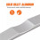 Kit di 2 Fermaporta Scorrevoli per Auto per   Sprinter Transit ProMaster 8