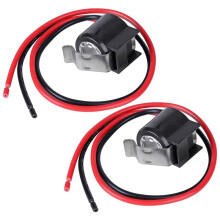 Thermostat de Dégivrage de Réfrigérateur W10225581, 2 Pièces Thermostat de Dégivrage Bimétallique AP6017375