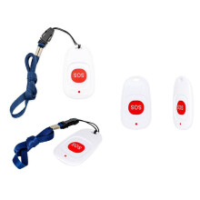 Caregiver Pager Emergency Call Button SOS Call Bell Transmitter for the Elederly Clinic Nursing Home