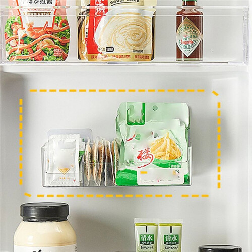 Refrigerator Storage Box Drawer Multifunctional Refrigerator Side Door Seasoning Storage Box Cold Storage Box 1