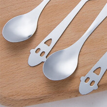 Cake Coffee Spoon, Teaspoon Dessert Coffee Stirring Spoon, Children'S Milk Fork Spoon