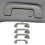 Car Inner Roof Armrest Ceiling Pull Handle with Hook 74610-52020 for   Yaris Prius 4Runner Dark Gray 3