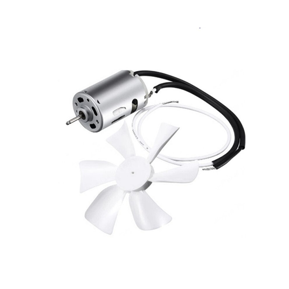 Rv Vent Fan Replacement 6 Inches Rv Exhaust Bathroom Ventilation Roof Ceiling Fan 12V D-Shaft Motor White Fan Blades 4711205595043