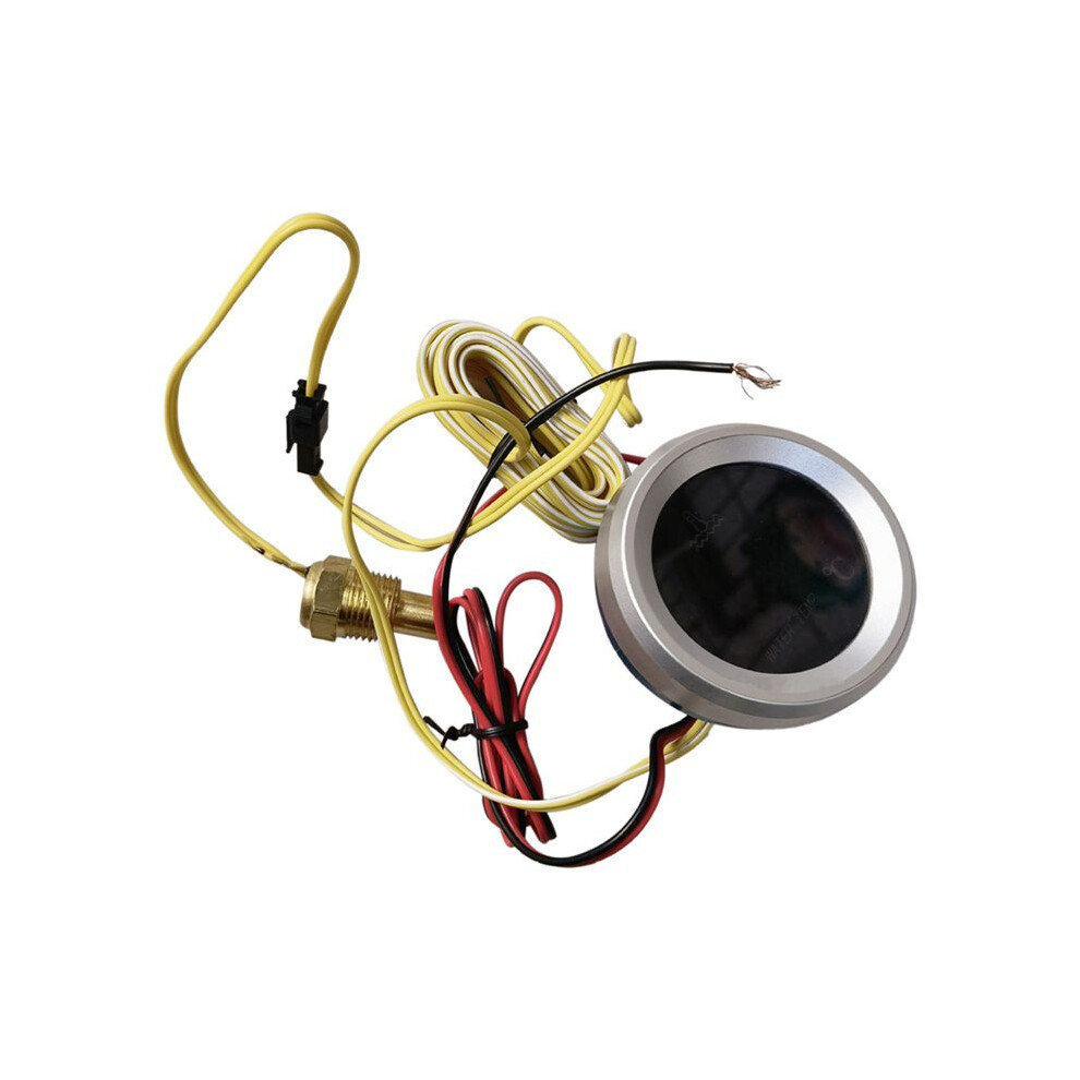 52Mm Water Temperature Gauge Car Digital Meter Led Display With Temperature Sensor Alarm Function 6031794473057