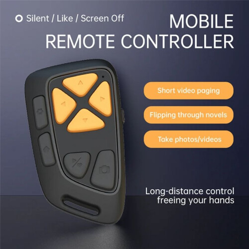 P4 Wireless Charging  Mobile Phone Remote Control Multi-Function Silent Camera Shutter Selfie Page Turner 2