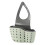 Household Storage Basket Kitchen Sink Shelf Adjustable Soap Sponge Hanging Basket Green 1