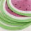 Round Placemats Fruit Pattern Table Mats Non-Slip Washable Kitchen Table Dinner Barbecue Thanksgiving 7