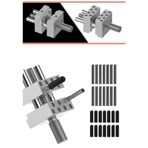 Metal Vise Fixture Multi-Function Clamp Model Making Fixed Jig DIY Crafts Remodeling Vise Workbench with Clamping