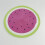 Round Placemats Fruit Pattern Table Mats Non-Slip Washable Kitchen Table Dinner Barbecue Thanksgiving 2