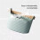 Coffee Knock Box Large Capacity Espresso Grounds Container Powder Beveled Residue Dump Bucket Maker Tools Milky White 5