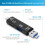 3-In-1 Card Reader with OTG Function Support USB 2.0 /Type C/USB Function Micro-USB Memory Card Black 7