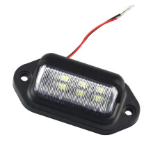LED License Plate Light Waterproof License Plate Tail Light for Trailers, RV, Trucks, Boats