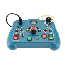 NEW Busy Board Sensory Toys Cartoon with LED Light Control Board Travel Activities Children Game