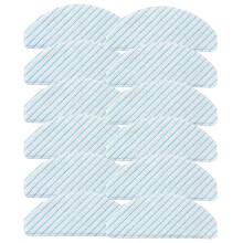 12 Almohadillas de Fregado Desechables para Accesorios de Aspiradoras para T8/T8+/T8 AIVI/ N8/N8 Pro/N8 Pro+/T9/T9+