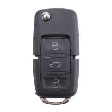 Car Remote Key for Xhorse XKB501EN Universal Wire Remote Key Flip Fob 3 Buttons for B5 Type VVDI Key Tool