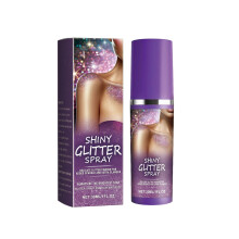 Glitter Spray Long Lasting Shimmer for Body Face Hair Clothes Quick Drying for Parties Festivals