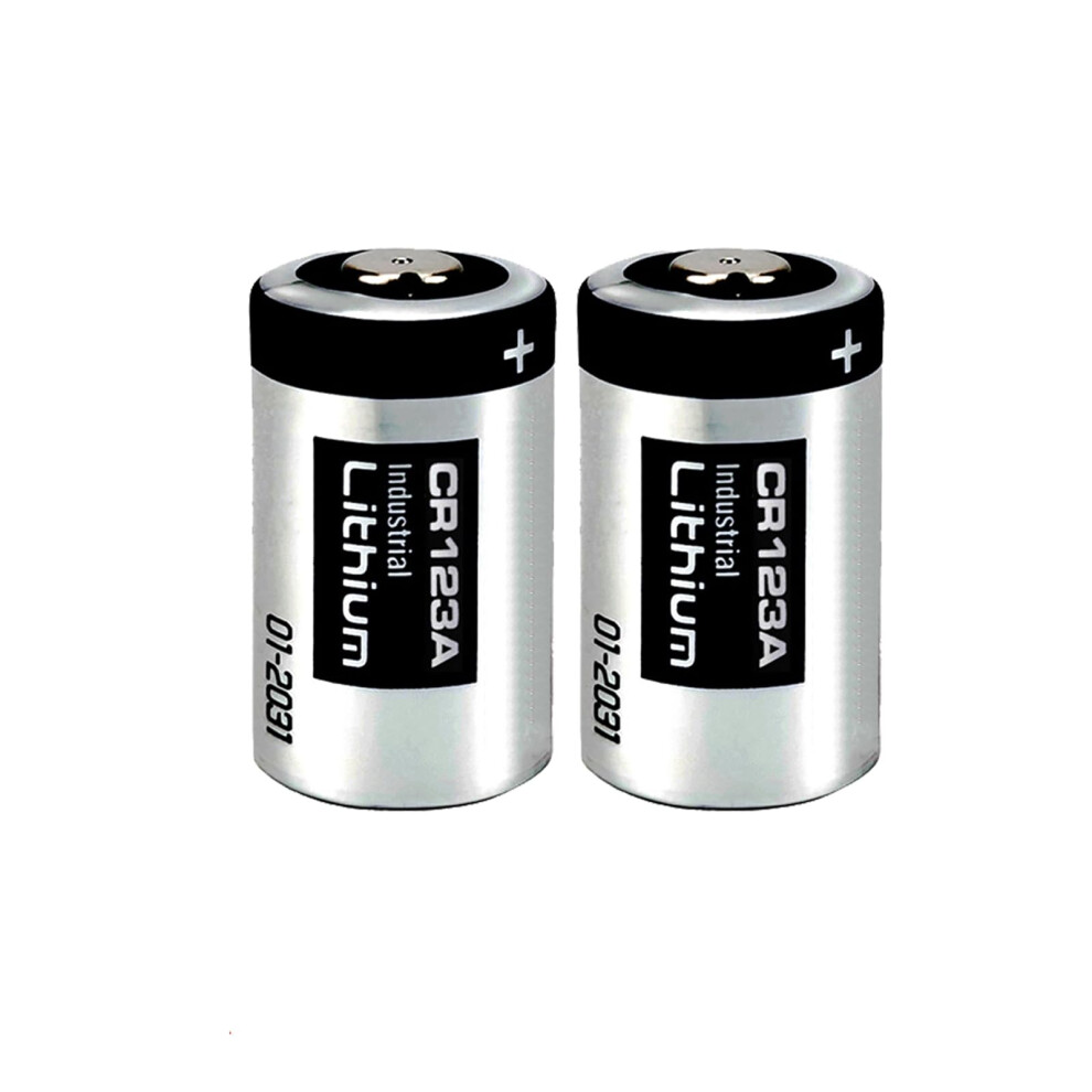 2 Pack Cr123a Lithium Batteries 3V 1400Mah For Flashlights And Night Vision Goggles 9771547187486