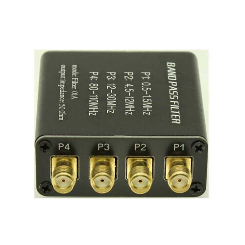 Malachite Radio Pre-Filter BPF Bandpass Filter 50 Ohm SMA Socket 2