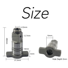 Conversion- for Electric Screwdriver, 2pcs Electric Wrench Conversion , Anvil Wrench Pin Converter Shaft Adapter
