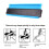 10Inch Contour Gauge Duplicator Ceramic Tile Carpet Cutting Template Profile Measuring Angle Ruler Contour Duplicator 3