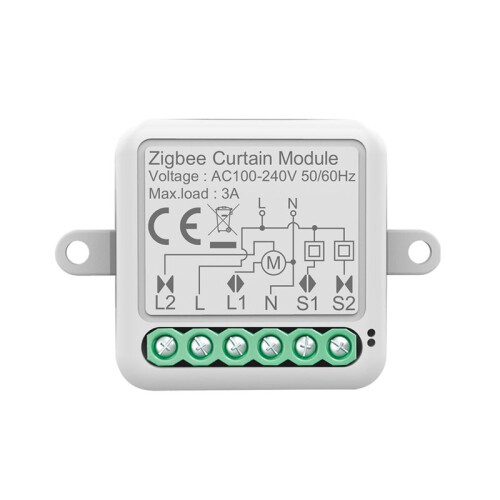 Tuya Zigbee  Curtain  Module Intelligent Circuit Breaker Support APP Remote Control for Curtain