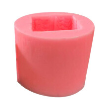 Moule à Bougie en Silicone en Forme de BoîTe Cadeau, Moule en Gypse pour la Fabrication de Savon DIY