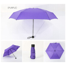 Foldable Umbrella Umbrella Traveling Rain Gear Rainy Day Pocket Umbrella Folding Sun Umbrellas Travel Umbr,A