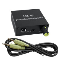 Audio Passive Attenuator, Output Signal Sound Card,Speaker,Microphone,Mic Port,High Low Level Converter+3.5