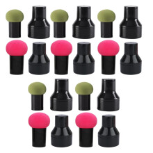 10 Sets Mushroom Makeup Sponges with Handles Soft NonLatex Powder Puffs for Precise Foundation and Blush