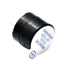 100pcs 5V Active Buzzer Alarm Speaker with Clear Audible Alerts for Industrial and Vehicle Use