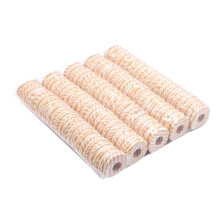 100Pcs Foam Spools Fishing Winding Board Fishing Hook Accessories Foam Spool Trace Wire Swivel Tackle,Wood Grain