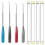 4PCS Fishing Hook Remover Tools,Fish Hook Quick Removal Kit with Storage Tube,Fish Hook Separator Extractor Accessories 2