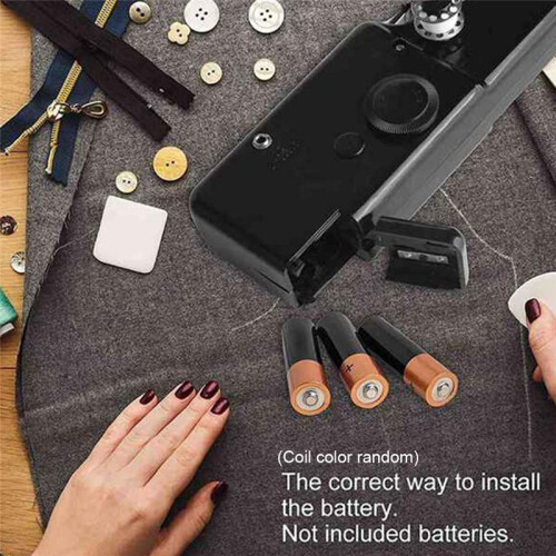 Handheld Sewing Machine, Portable  Sewing Machine for Beginners, Cordless Electric Stitching Machine with Sewing 2