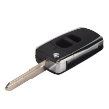 2 Buttons Remote Flip Folding Car Key Shell Case Uncut Blank Blade Replacement for 2 3 5 6 MX-5 RX-8
