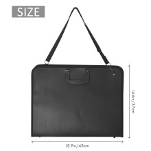 Art Portfolio Case with Zipper,Artist Carrying Case Poster Board,Tote Bag for Art Storage Folder