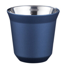 80 Ml Doppel Wandige Edelstahl Espresso Tassen Isolierung für Pixie Kaffee Tassen Kapsel Form Kaffee Tassen,D