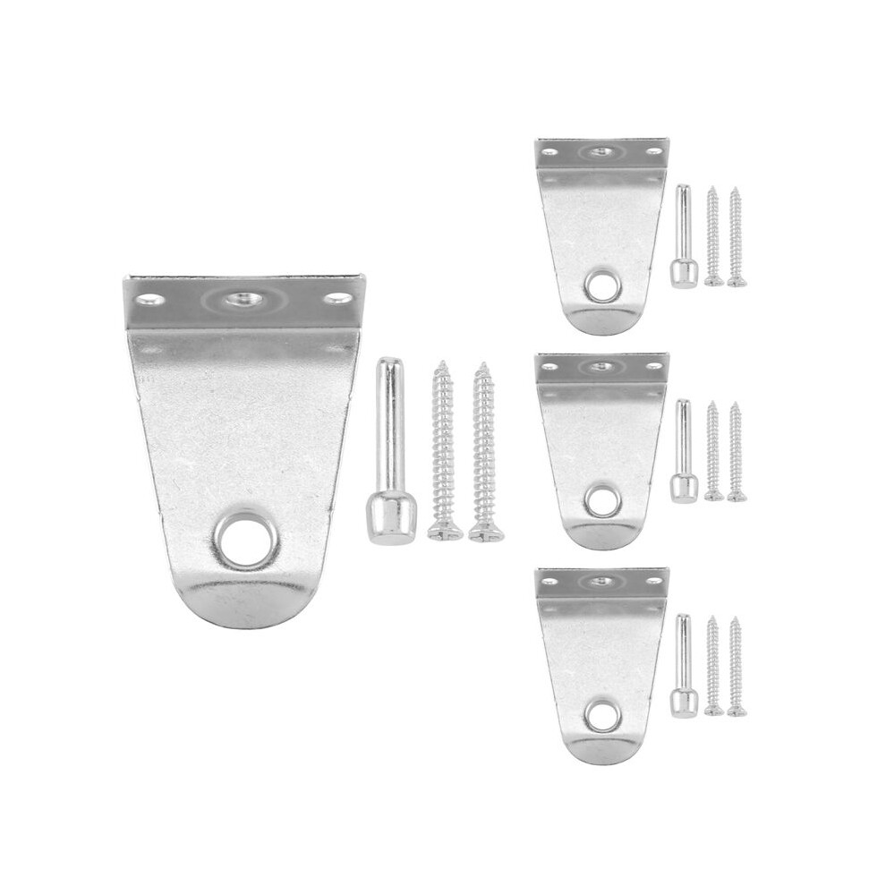 Metal Hold Down Brackets And Pins, Blind Brackets Blind Holder Replacements For Horizontal Blind Shades Window 6033797210653