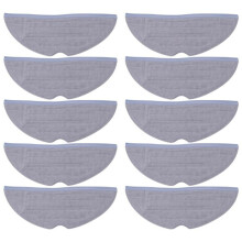 10 Pcs Mop Cloth Pads Replacement for S7 T7S T7 Vacuum Cleaner Parts Microfiber Soft Pad