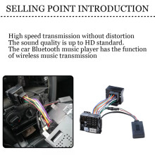 Car Audio Adapter for 307 408 508 for C2 C5 RD45 RD4 Audio Cable