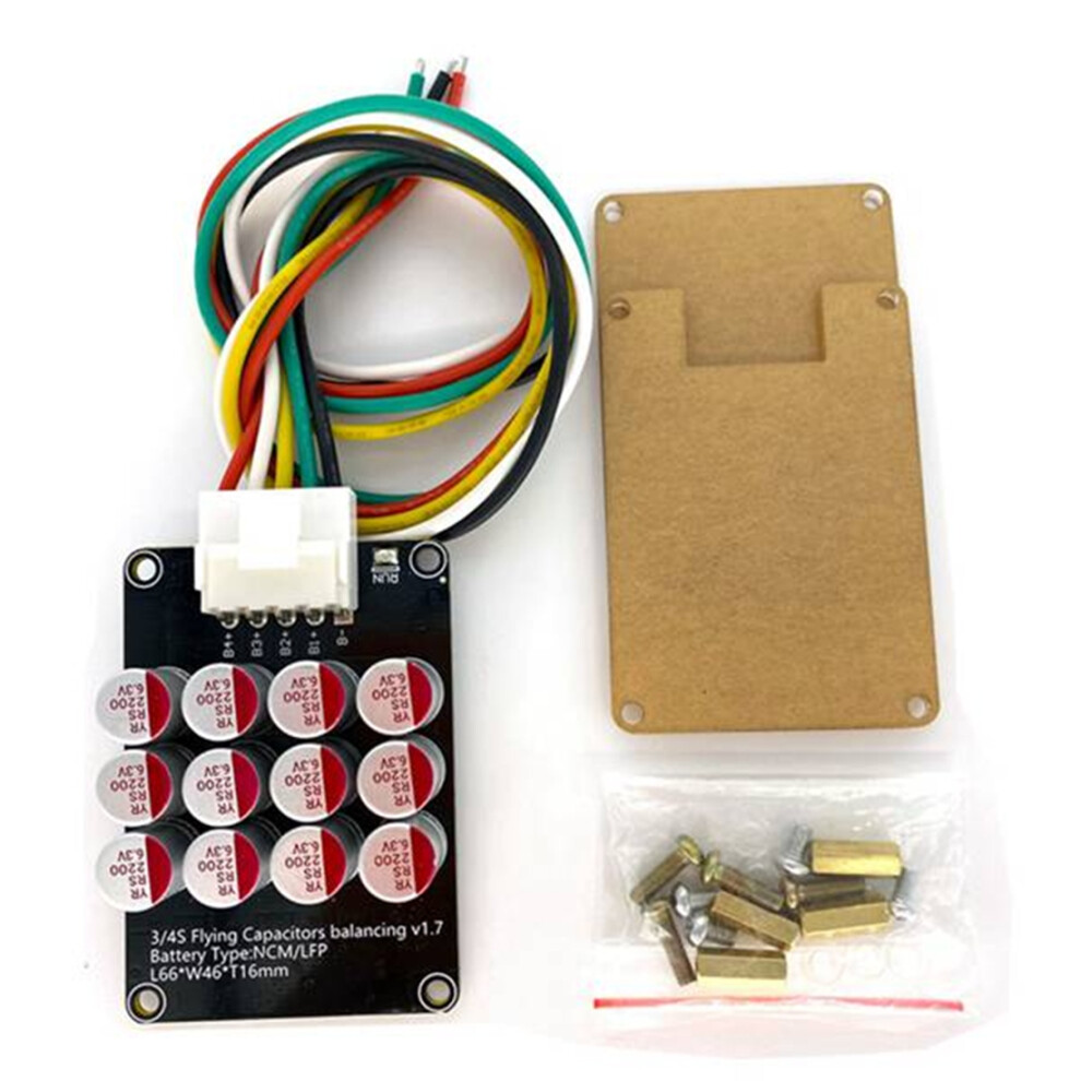 5.5A Bms 4S Active Balancer Board Li-Ion Lifepo4 Lto Battery Capacitor Equalizer Power Transfer With Protective Case 6031977047228