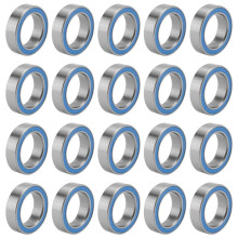 20 STÜCKE 6700-2RS Hochwertige 6700 2RS 10X15X4Mm Miniaturdichtung Rillenkugellager, Blau