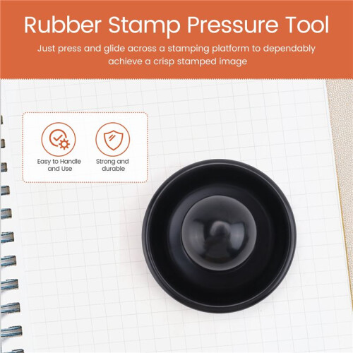 Stamping Tool,Rubber Stamp Pressure Tool,Stamping Blocks Press Tools for Card Making,Scrapbooking ,Arts 1PCS 2