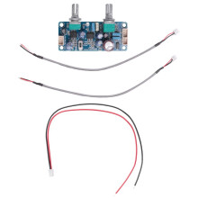 Low Pass Filter Bass Subwoofer Preamp Amplifier Board Single Power 9-32V Preamplifier with Bass Volume Adjustment