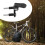 Bicycle Headlight Mount Adaptor for Stem Mount Cycling Front Light LED Lamp Holder Bracket Camera Type Connector 4