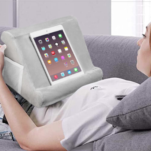 Soft Tablet Rest Cushion Multi-Angle for  Stand Holder Pillow Lap Support for E-Readers Books and Magazines 2