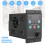220V 750W Single-Phase Input 3-Phase Output Motor Driver Frequency Converter with Four-Digit Digital Tube Display 1